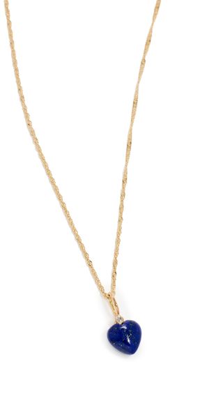 Ariel Gordon Jewelry 14k Carved Sweetheart Charm Lapiz One Size