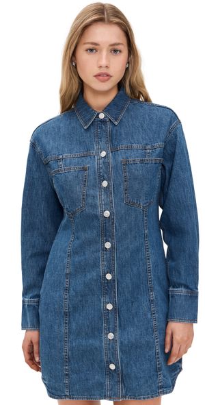 Alex Mill Marissa Shirtdress In Daikanyama Wash Daikanyama Wash XS