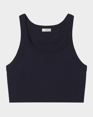 Halsey Cropped Tank Top