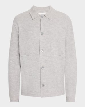 Men's Jonas Boiled Wool Overshirt
