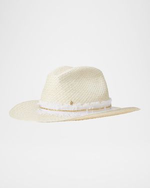 Austin Denim Strass Straw Cowboy Hat