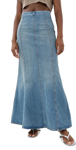 HAIKURE Shaquille Oil Blue Skirt Oil Blue 24