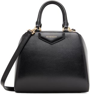 Givenchy Black Mini Antigona Cube Bag
