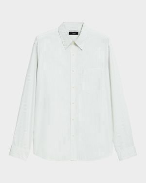 Men's Weekend Long-Sleeve Stripe Shirt