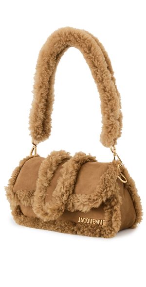 Jacquemus Le Petit Bambimou Doux Shoulder Bag Camel One Size