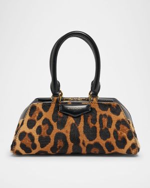 Antigona East-West Mini Calf Hair Top-Handle Bag