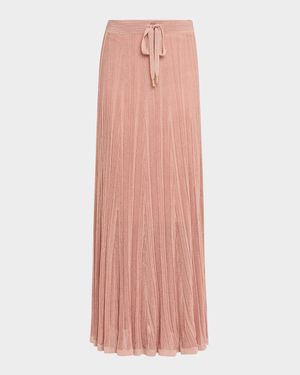 Lucky Metallic Maxi Skirt