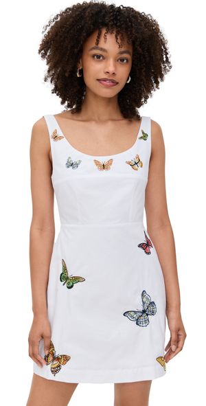 Fanm Mon Simay Dress White L
