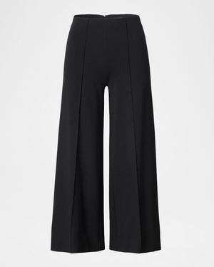 Irina Cropped Wide-Leg Trousers