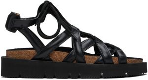 A.P.C. Black Natacha Ramsay-Levi Edition Iliade Sandals