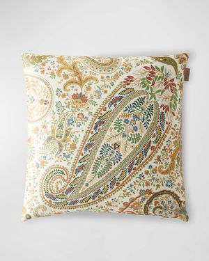 Maranta Reversible Embroidered Pillow