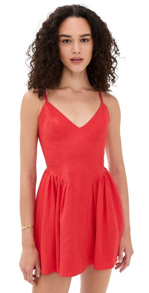 Seven Wonders Poppy Mini Dress Red S