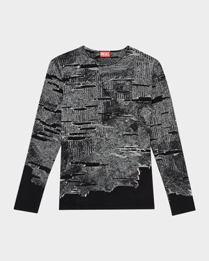 Men's K-Cadmo Distressed Sweater