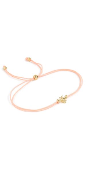 Gorjana Bee Prism Bracelet Orange One Size