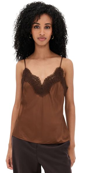 A. L.C. Presley Top Brunette/Chocolate M