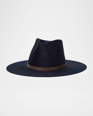 Harley Wool & Suede Fedora Hat