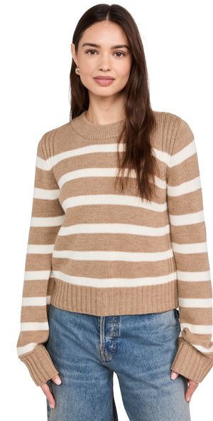 La Ligne Jack Sweater Camel/Cream XL