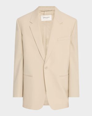 Men's Wool-Silk Relaxed Sport Coat