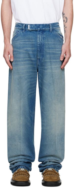 Random Identities Blue Washed Jeans