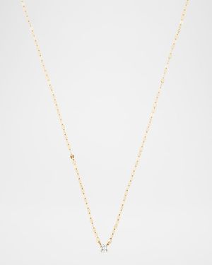 Girl's Solo Diamond Necklace