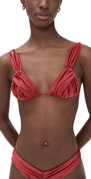 Bananhot Melody Bikini Top Crimson L