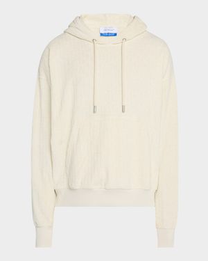 Men's Allover-Logo Terry Skate Hoodie