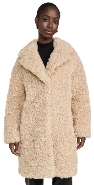 STAND STUDIO Camille Coat Natural Beige 38