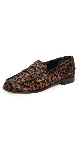 rag & bone Carter Loafers Leopard Haircalf 39.5