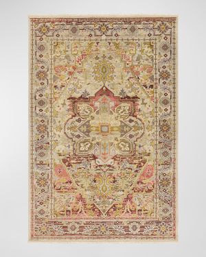 Cappadocia Burgundy Hand-Knotted Rug, 9' x 12'