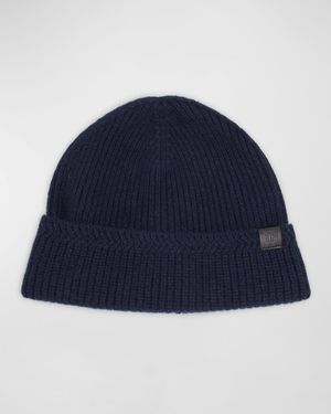 Men's Wool-Cashmere Beanie Hat