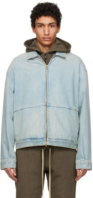 Fear of God Blue 8th Denim Jacket