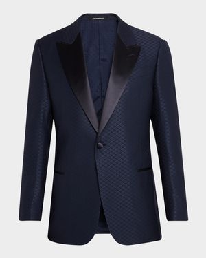Men's Geo Jacquard Dinner Jacket