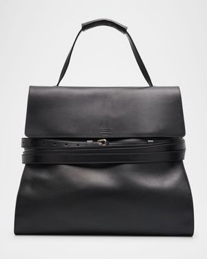 Men's Soft Leather Backpack