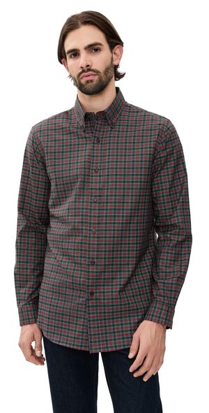 Polo Ralph Lauren Original Label Luxury Twill Plaid Sport Shirt Multi M