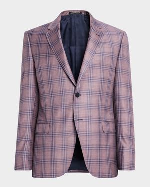 Men's Plaid Sport Coat