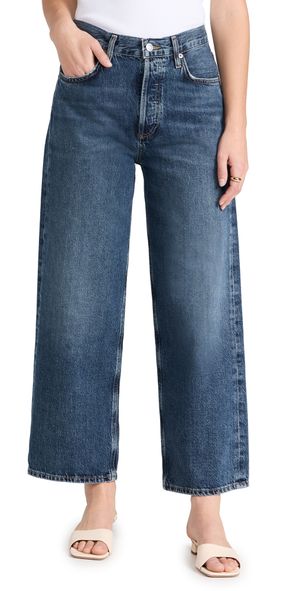 AGOLDE Ren: High Rise Wide Leg Jeans Control 24