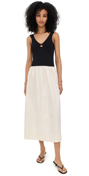 RAILS Raquel Dress Black Ivory S