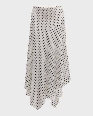 Rosemary Polka Dot Midi Skirt