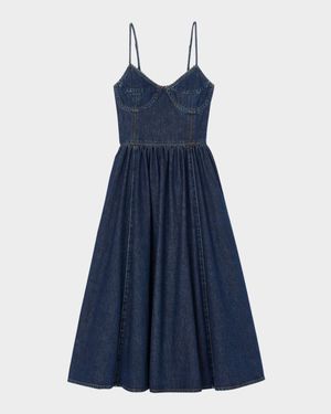 Sophie Denim Midi Dress