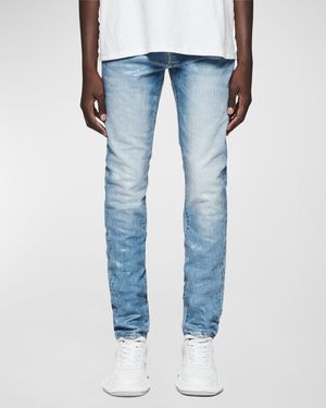 Men's Skinny Coated Jeans