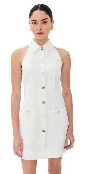 Veronica Beard Roxanne Dress Dove 0