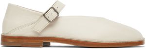 LEMAIRE Off-White Ballerina Loafers
