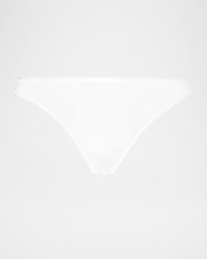 Seamless High-Cut Cotton Briefs