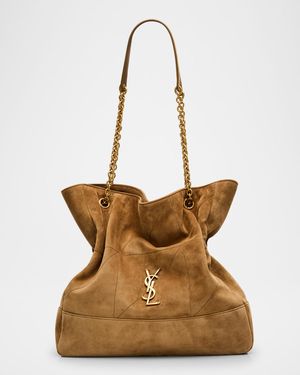 Jamie 4.3 Medium Drawstring Suede Shoulder Bag