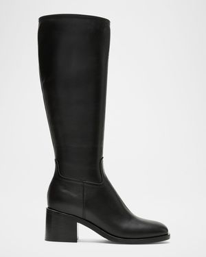 Jack Leather Knee High Boots