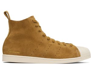 Wales Bonner Brown adidas Originals Edition Superstar Hi Sneakers