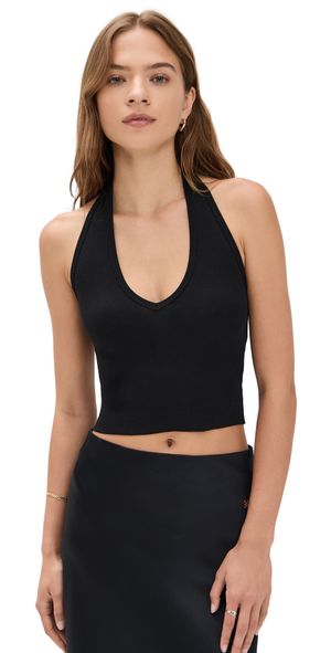 Éterne Halter Top Black XL