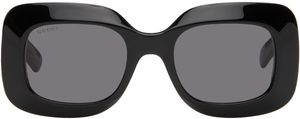 Gucci Lunettes de soleil carrées noires