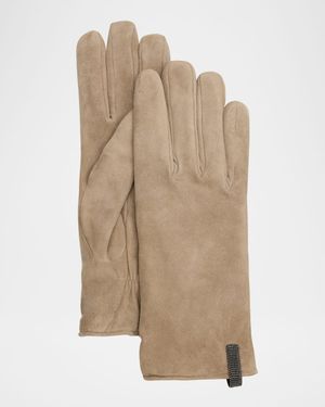 Leather & Cashmere Gloves