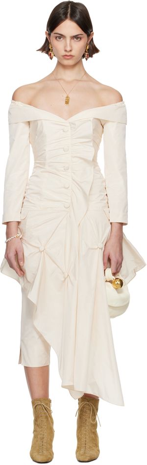 Renaissance Renaissance SSENSE Exclusive Bridal Capsule Coco Minidress